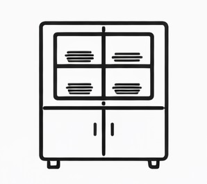 Tủ Chén – Gọn Gàng, Tiện Lợi, Dễ Sử Dụng